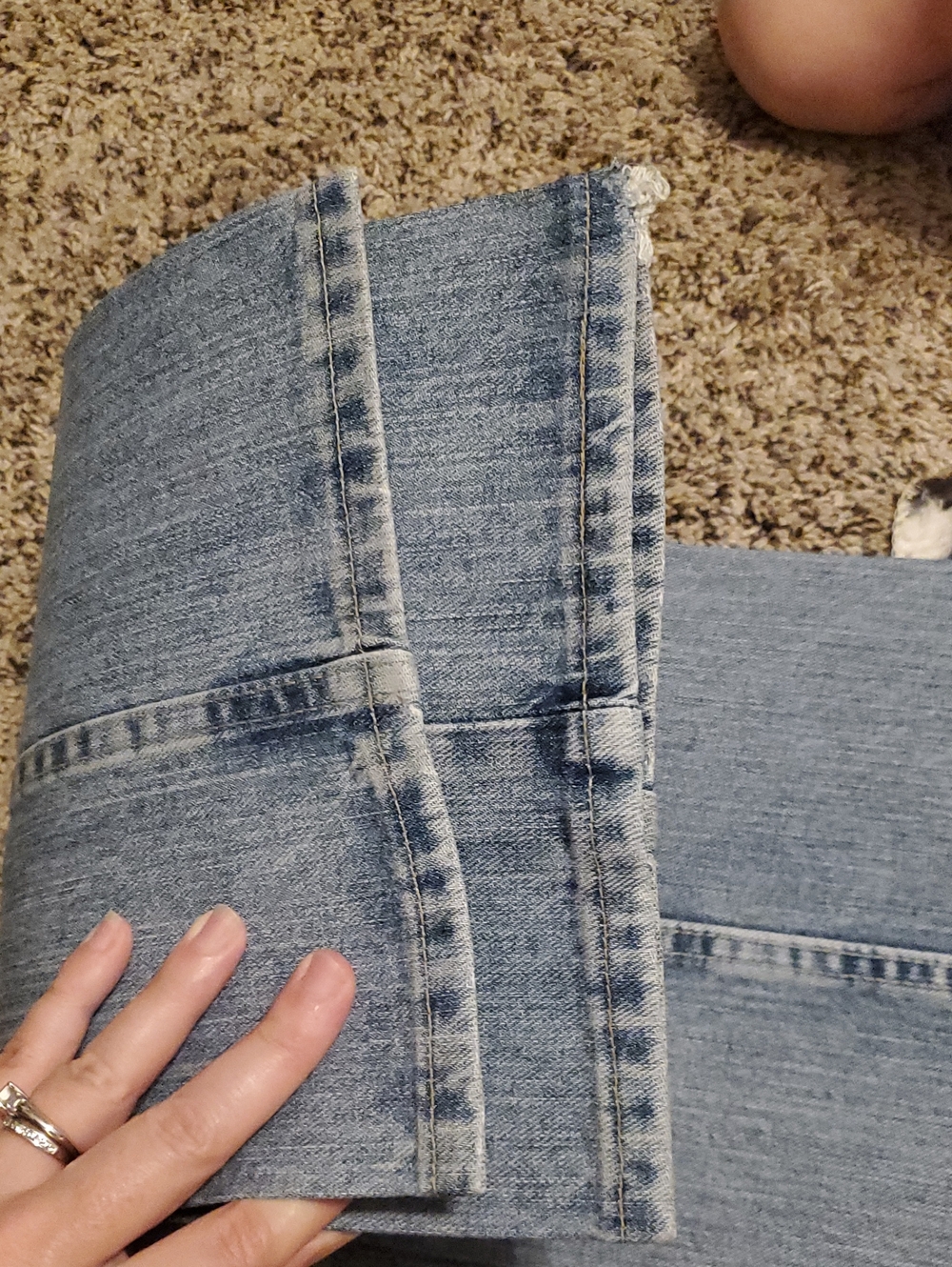 Mens TwentyX Starched Jeans - Picture 3 of 4